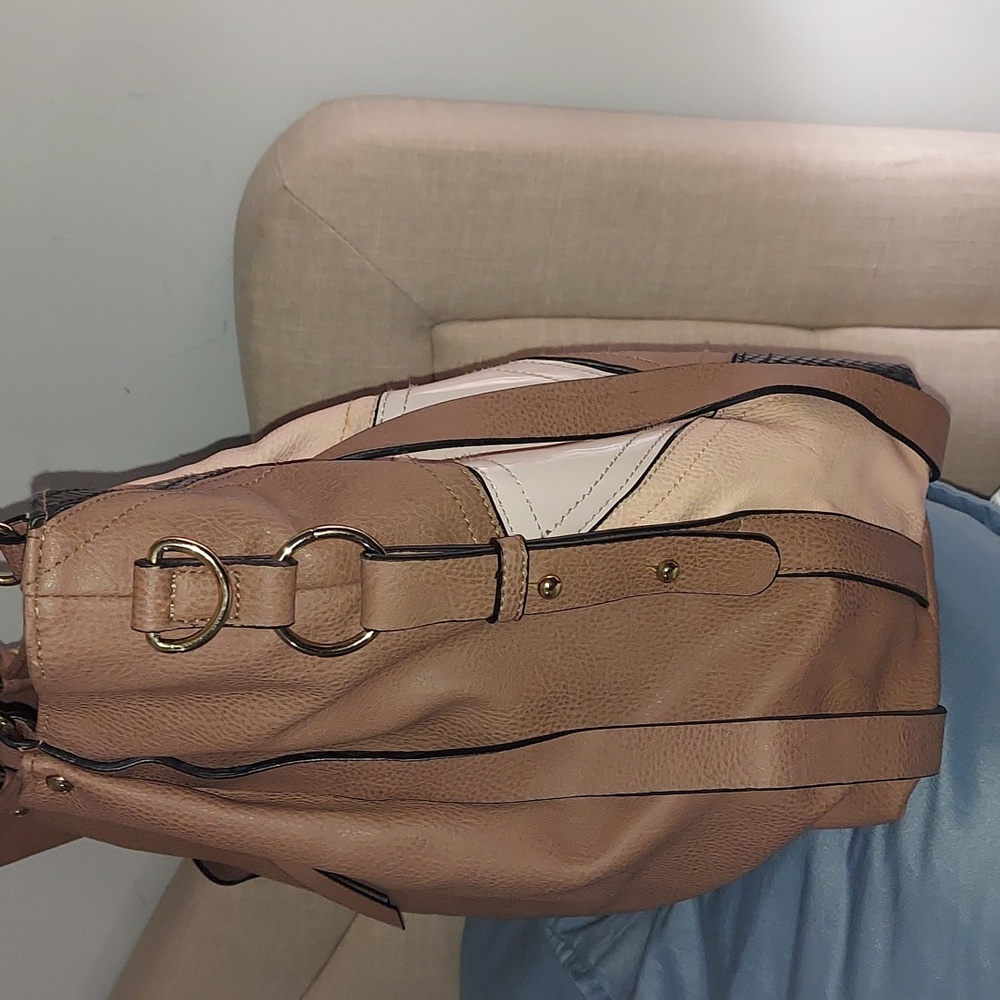 Big Buddha Large Patchwork Tote Shoulder Bag - image 4